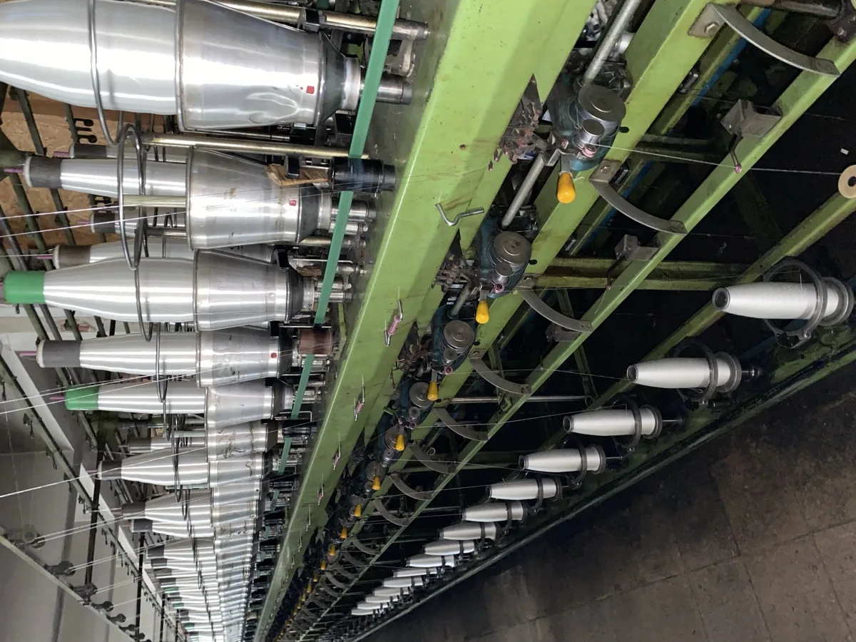 Deniz Ticaret fabrikası — iplik büküm makinesi hattı
